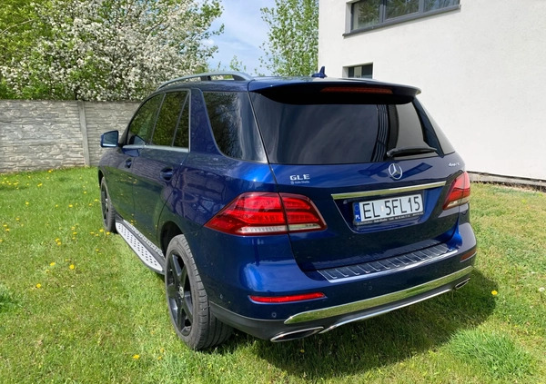 Mercedes-Benz GLE cena 158999 przebieg: 180000, rok produkcji 2018 z Łódź małe 22